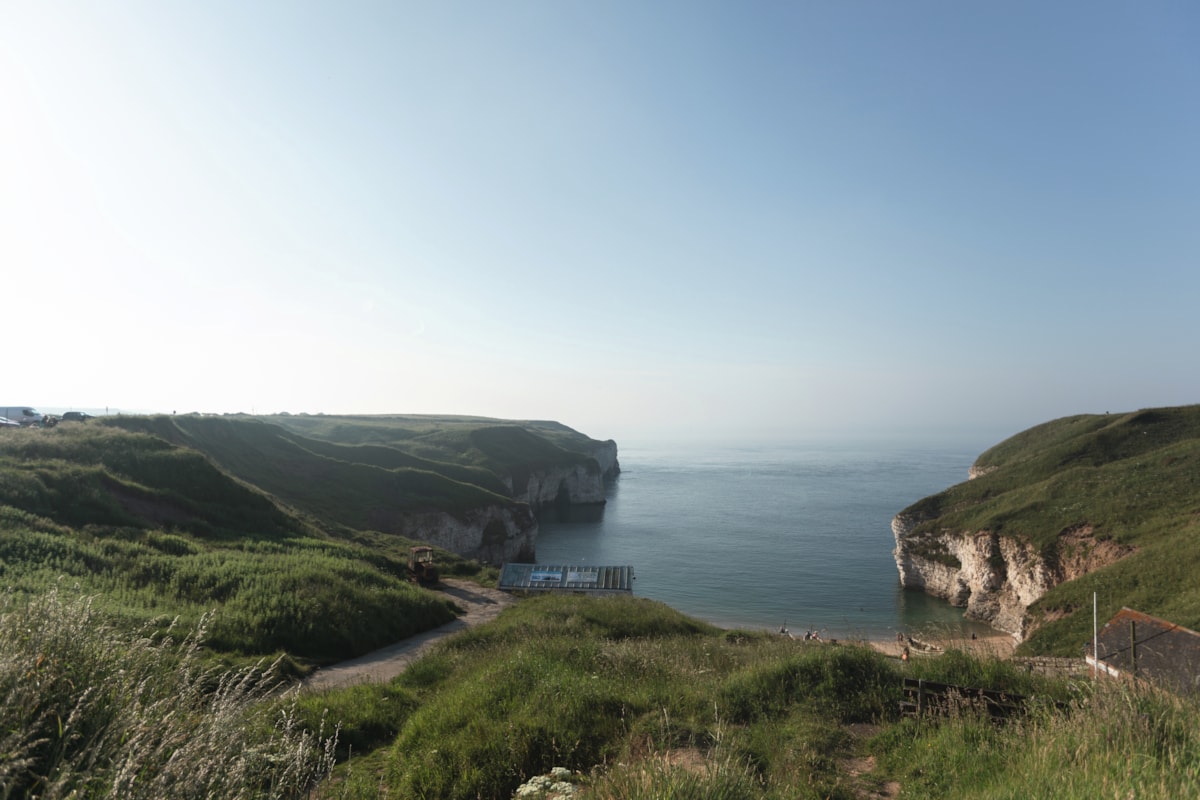 Sea view at Thornwick Bay