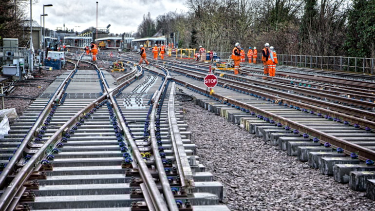 Engineering work to improve Sussex and south London’s railway over Christmas and New Year 2025/26