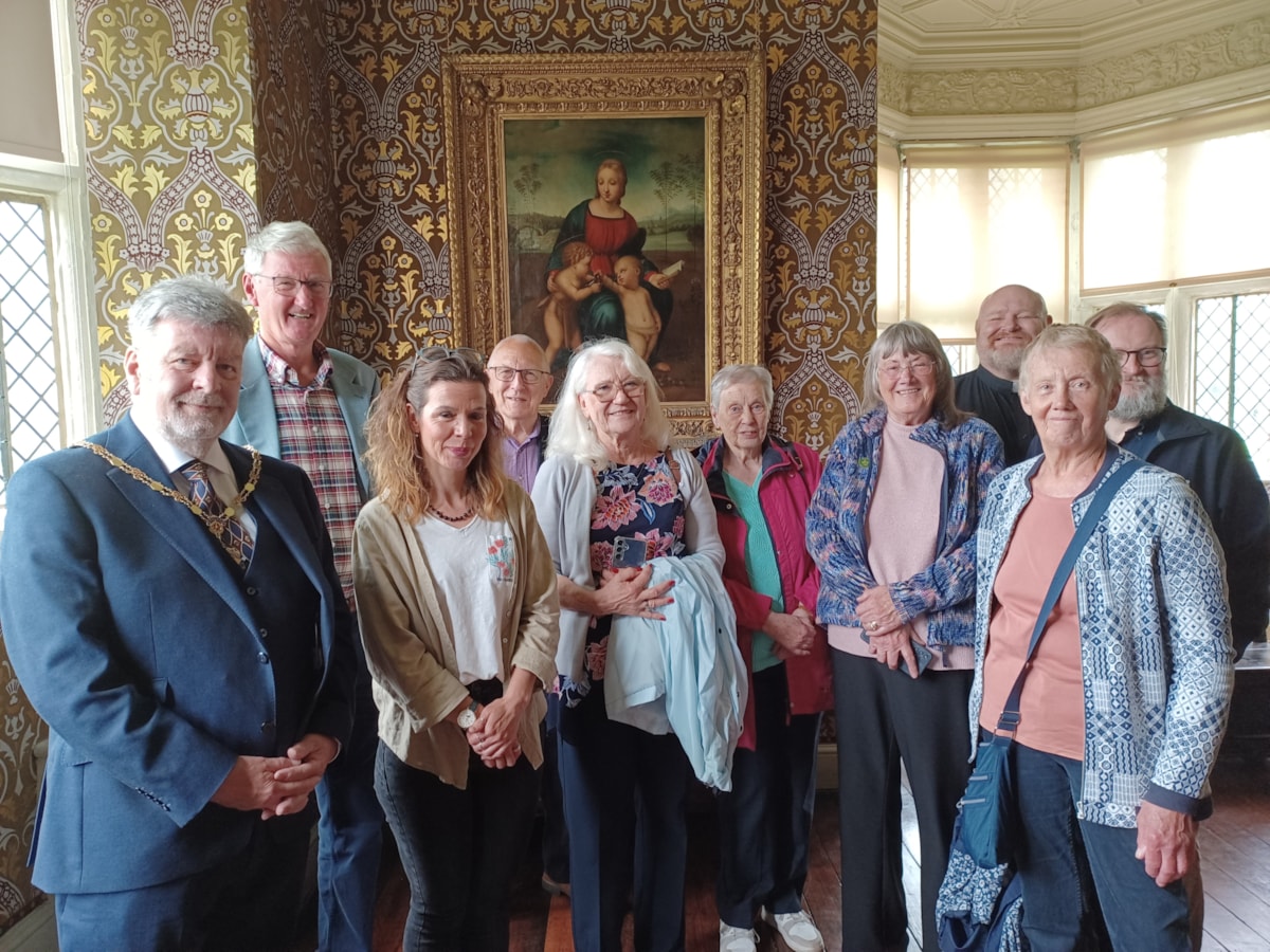 Gawthorpe Hall paintings launch