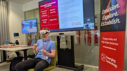 Innovation expo VR headset