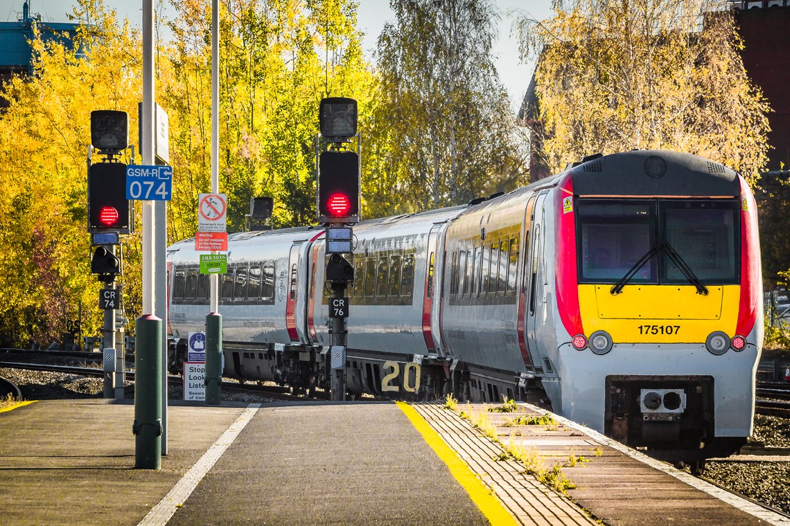 Class 175 at Chester station: Credit: Robert Mann