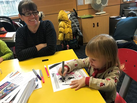 Stay Safe with Thomas launch activity sessions Norwich Library