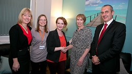 Volunteers from Mitie, the FTSE 250 strategic outsourcing company, have helped transform a new mental health facility in Manchester, opened this month by Coronation Street star, Jennie McAlpine.: Volunteers from Mitie, the FTSE 250 strategic outsourcing company, have helped transform a new mental health facility in Manchester, opened this month by Coronation Street star, Jennie McAlpine.