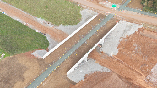 Foss Way (B4455) and Offchurch Greenway bridges