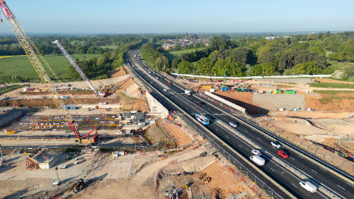 A46 Kenilworth Bypass box structure