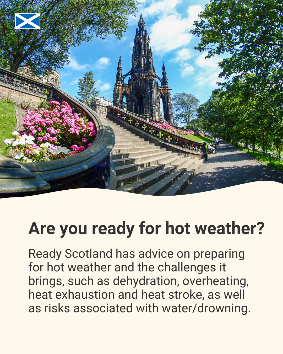 Edinburgh - Portrait - Hot Weather - SG Resilience - June 2025