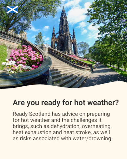 Edinburgh - Portrait - Hot Weather - SG Resilience - June 2025