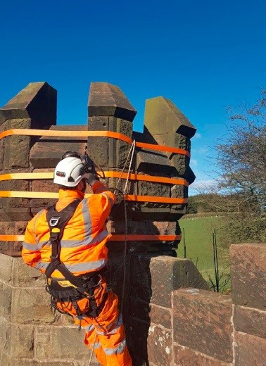 Gisburn tunnel turrets