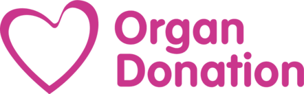 Pink Heart Logo - Organ Donation