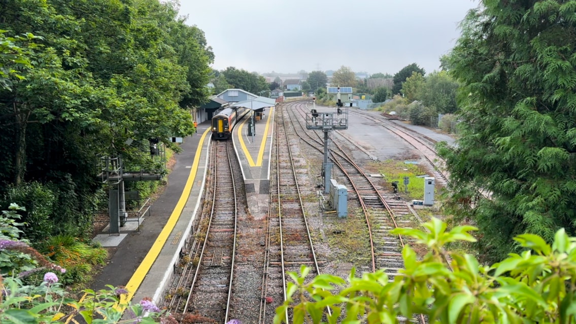 ONE MONTH TO GO: Network Rail engineers to carry out embankment works as part of upgrading the railway in Dorset: Yeovil Pen Mill-2