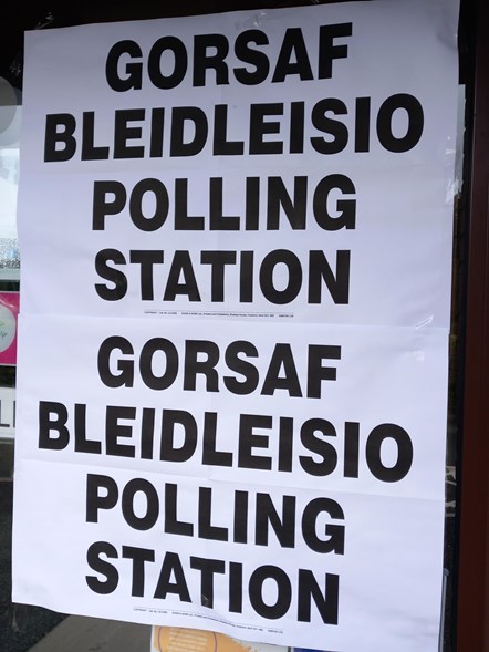 Gorsaf Bleidleisio Polling station Gorsaf Bleidleisio Polling station