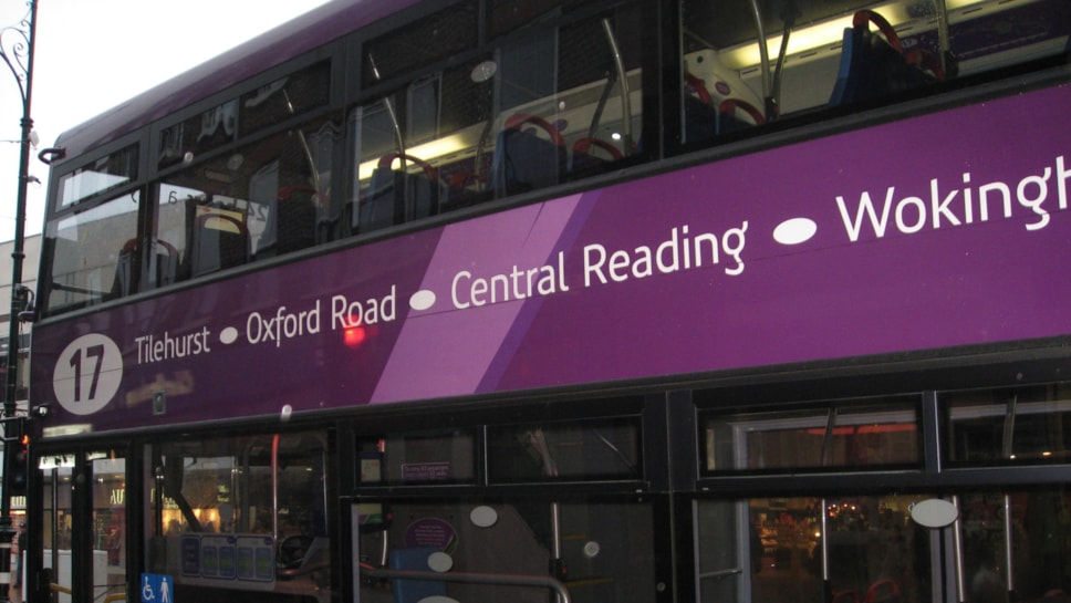 No 17 Reading bus