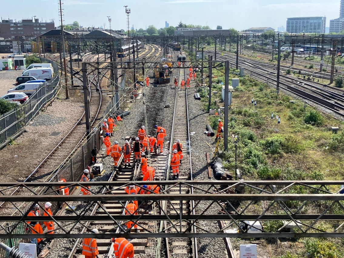 Willesden track renewals (5)
