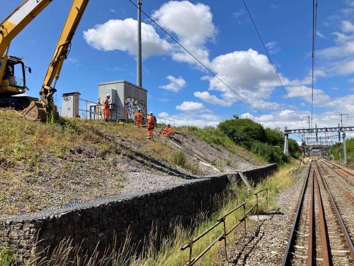 Flood resilience work at Chipping Sodbury- July 2025