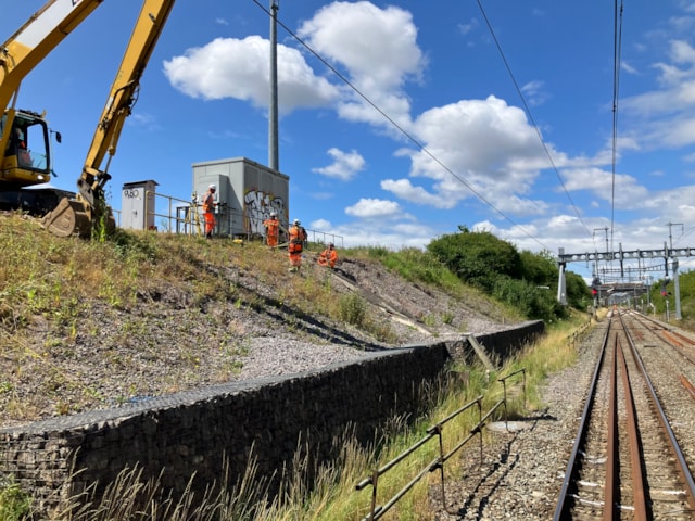 Flood resilience work at Chipping Sodbury- July 2025