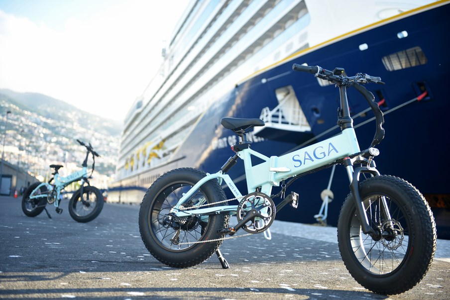 Saga Cruises' new Mate-X e-bikes for guests (2)