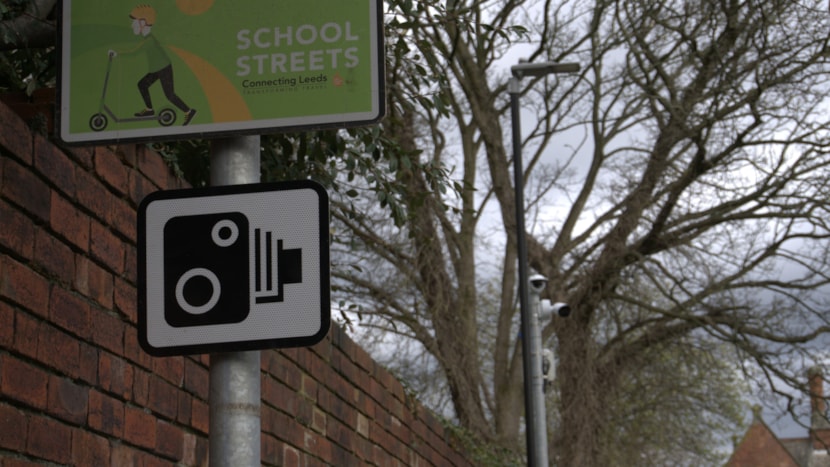 Camera enforcement trial launches at two School Streets in Leeds: DSC03233-2