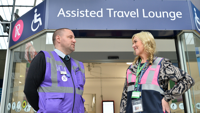 New assisted travel lounge opens at Reading station: Reading Assissted Travel Lounge