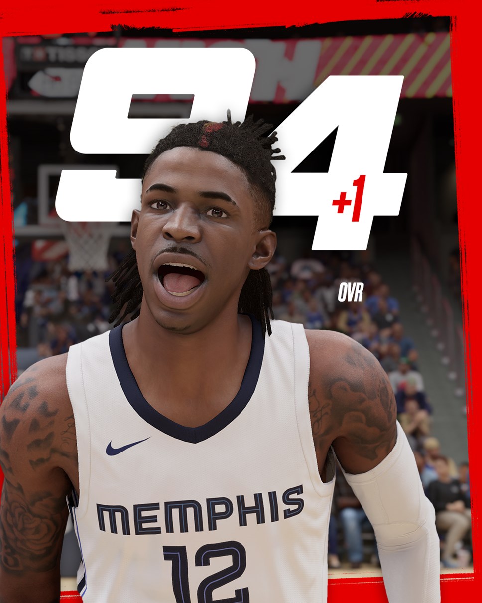 Ja Morant Rating Vertical | 2K Newsroom