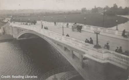 Reading Bridge in 1923