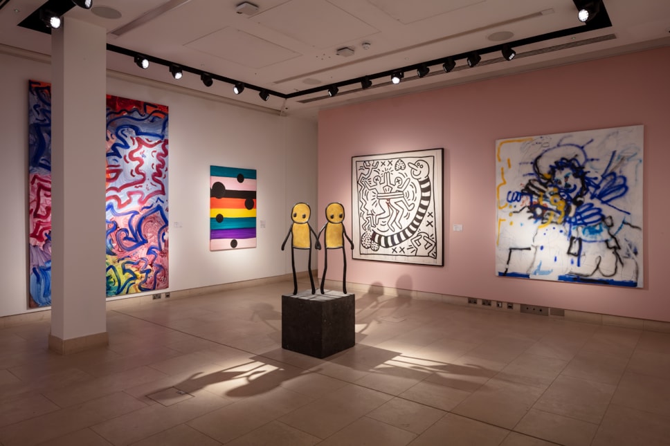 STIK Holding Hands at Christie's 1
