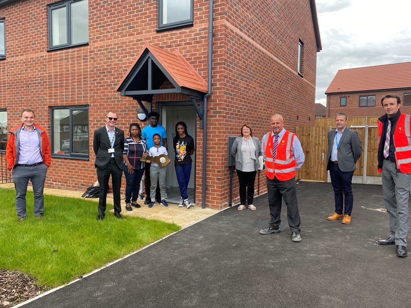 New council homes handover for Gipton and Osmondthorpe: Housing growth