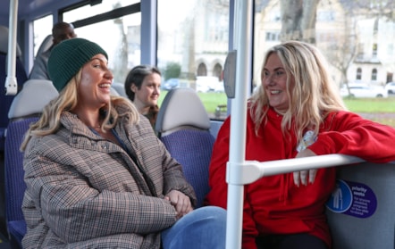 Josie Gibson x First Bus 1