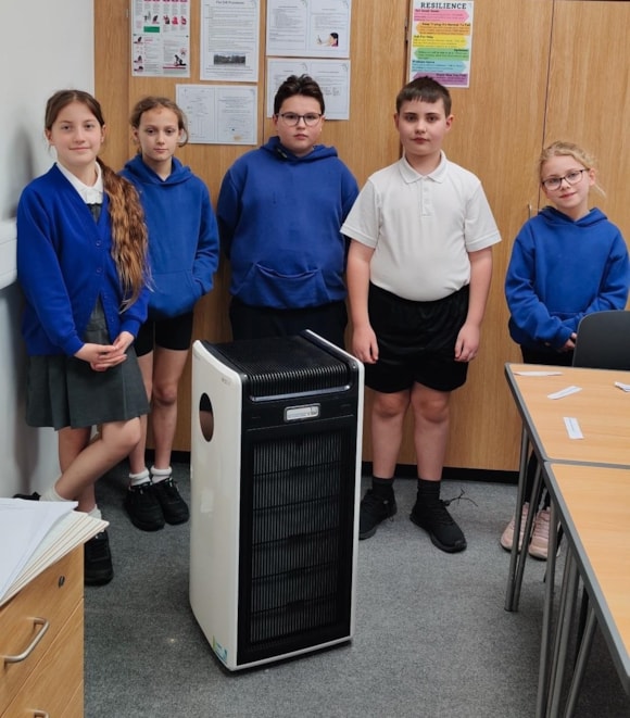 Pupils breathe healthier air thanks to Hertfordshire schools ventilation investment: Image of pupils-2