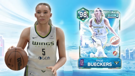 NBA 2K26 Season 3 Paige Bueckers