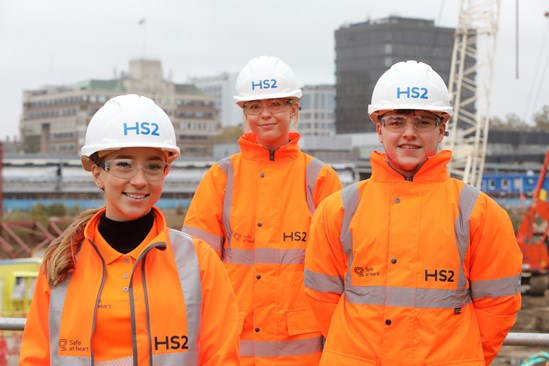 HS2 heads to Wembley in search of new talent