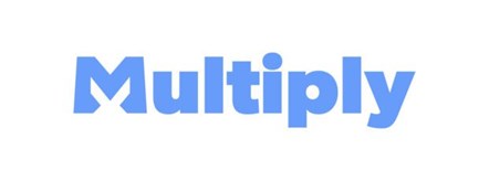 The official Multiply logo
