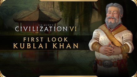 Civilization VI - Vietnam & Kublai Khan Pack - Kublai Khan Leader Art