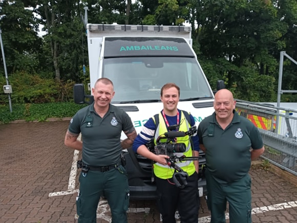 Frontline Melrose staff to appear on new series of Paramedics on Scene: Melrose