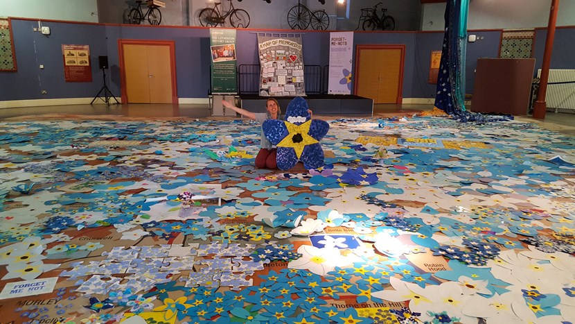 Sea of flowers covers museum’s giant map of Leeds: 20170926-1549481-2.jpg