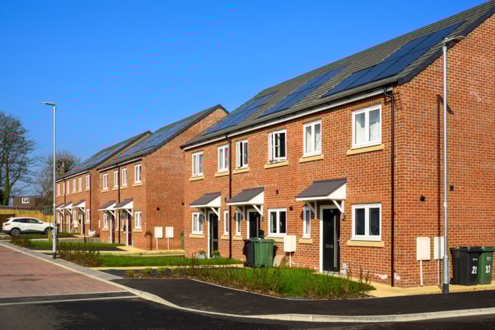 Armley homes 3: Part of a new housing development – named St Andrews Grange – which sits on land once occupied by the Tower Works factory, off Moorfield Road in Armley, Leeds.
