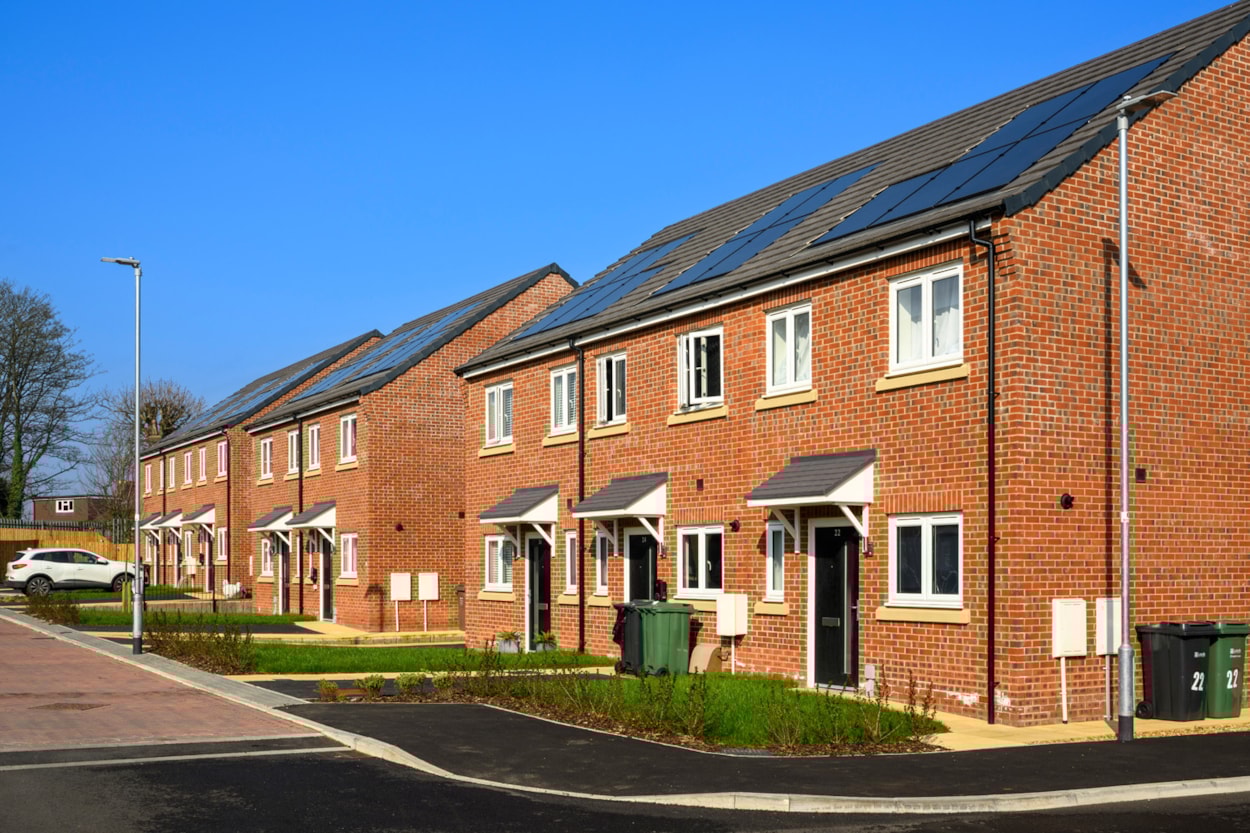 Armley homes 3: Part of a new housing development – named St Andrews Grange – which sits on land once occupied by the Tower Works factory, off Moorfield Road in Armley, Leeds.