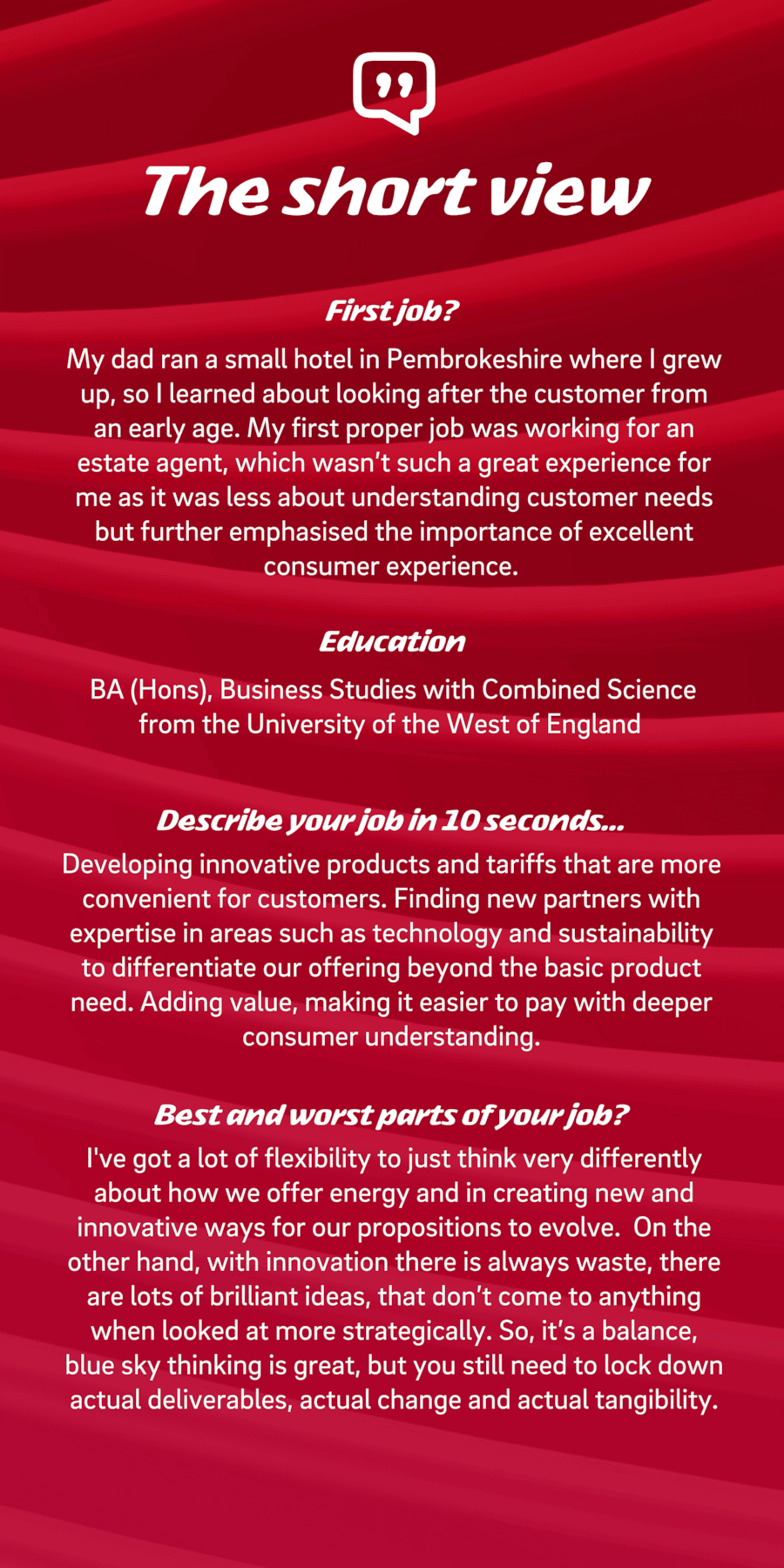 Andy Sage quote card