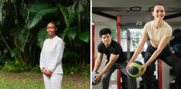 Keletso Kelosiwang (left) will lead a hormone-focused talk for women’s health in September