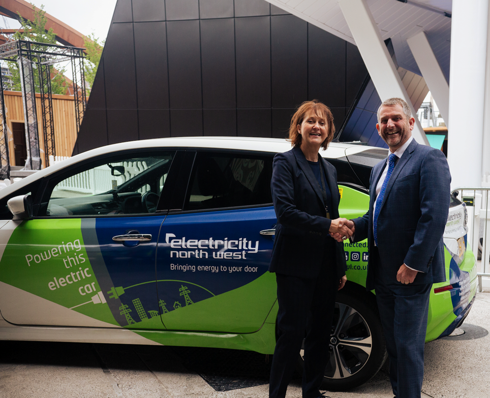 Electricity North West car handover