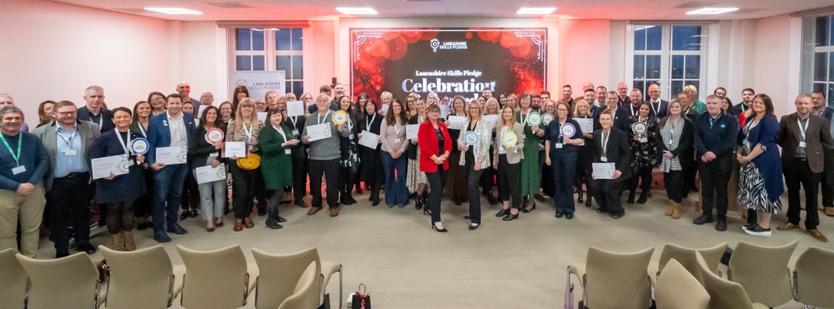 Delegates at the Lancashire Skills Pledge Celebration and Awards