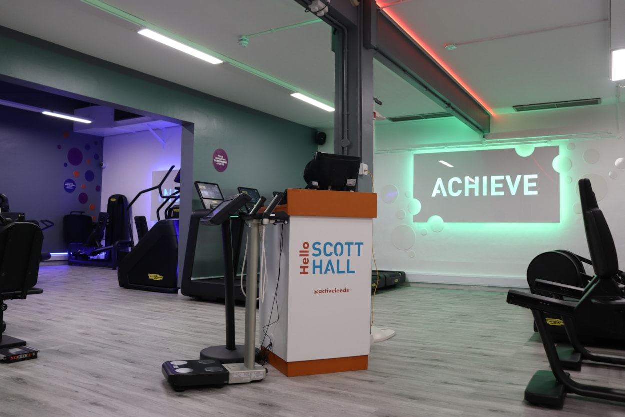 Scott Hall Leisure Centre: The new facilities at refurbished Scott Hall leisure Centre.