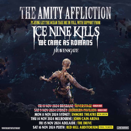 THE AMITY AFFLICTION - LET THE OCEAN TAKE ME 2024 1080X1080