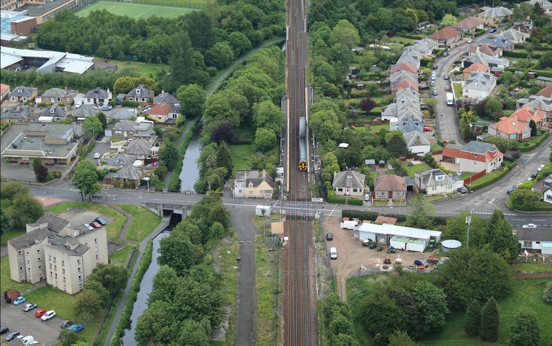 Kingsknowe crossing upgrade on-track for New Year completion: Kingsnowe level crossing  1