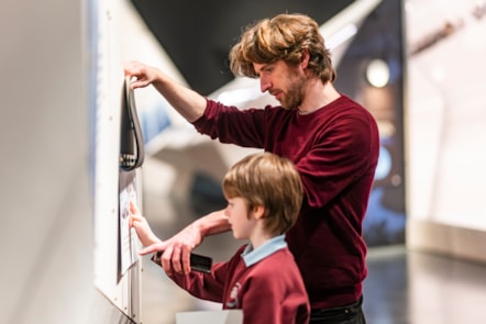 Visitors enjoy Giants at the National Museum of Scotland. Photo © Andy Catlin (1)