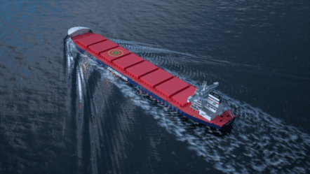 Bulker Underway 2