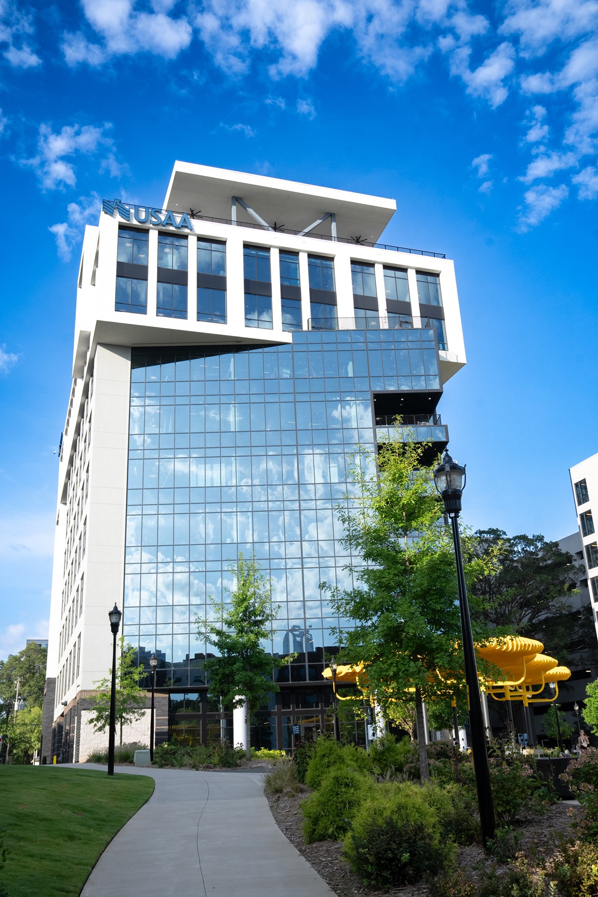 Charlotte Campus Walkway