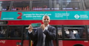 TfL Image - Mayor Sadiq Khan at the launch of the Hopper Fare in September 2016: TfL Image - Mayor Sadiq Khan at the launch of the Hopper Fare in September 2016
