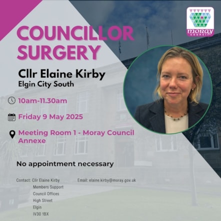 Cllr Kirby surgery 9 May