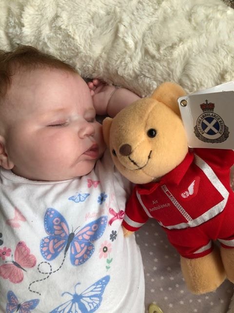 Mum thanks SAS after Xmas Eve birth: Evie Mae