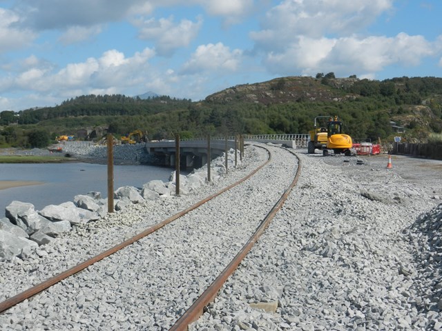 Pont Briwet bridge rebuilt